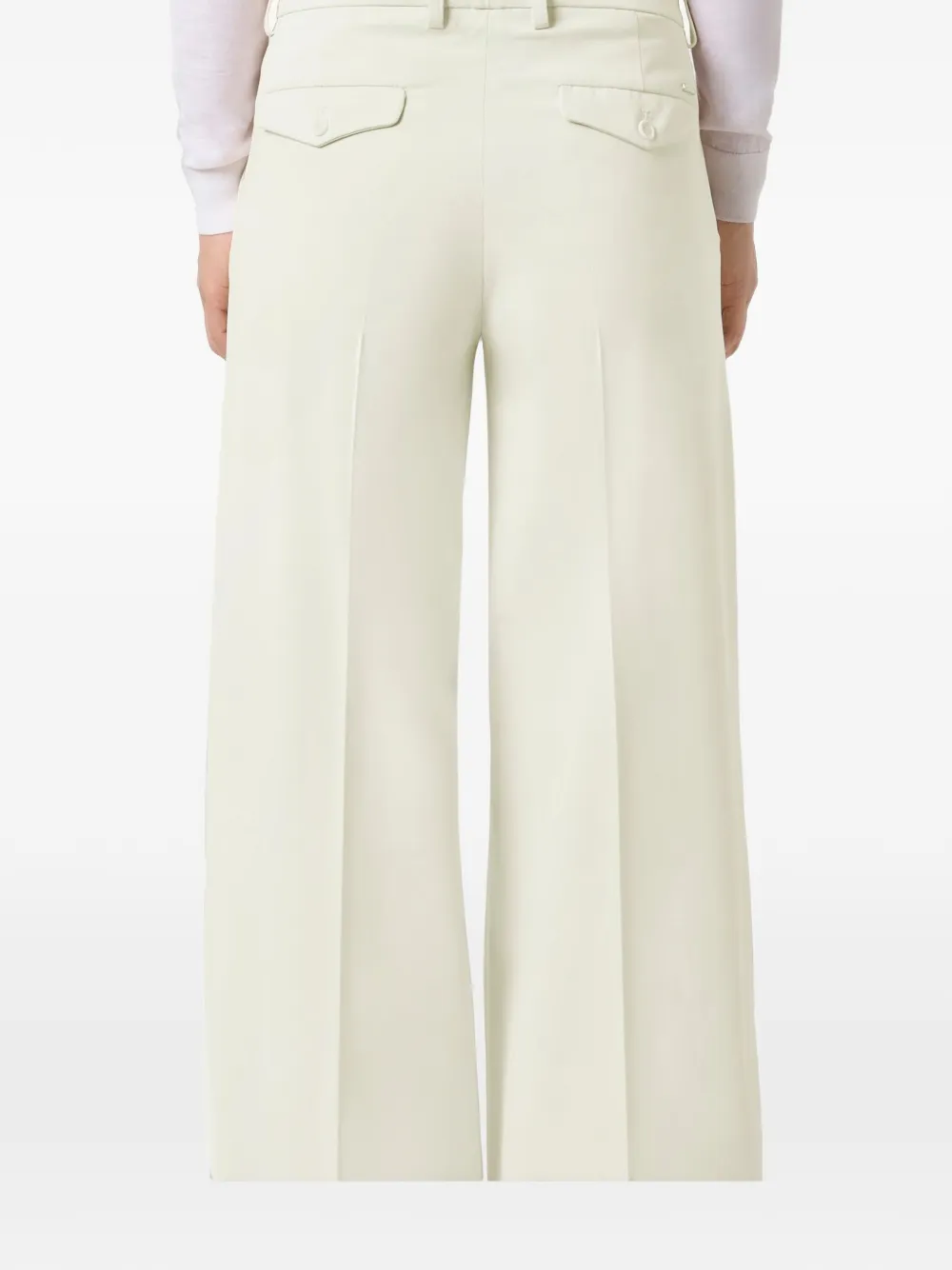 Paul & Shark X-Soft stretch-twill palazzo broek Beige