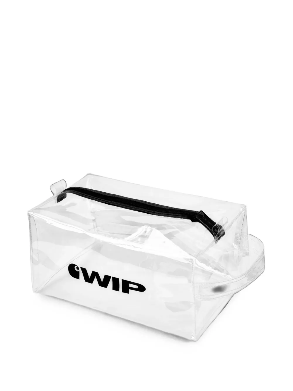 Carhartt WIP WIP logo-print wash bag - Bianco