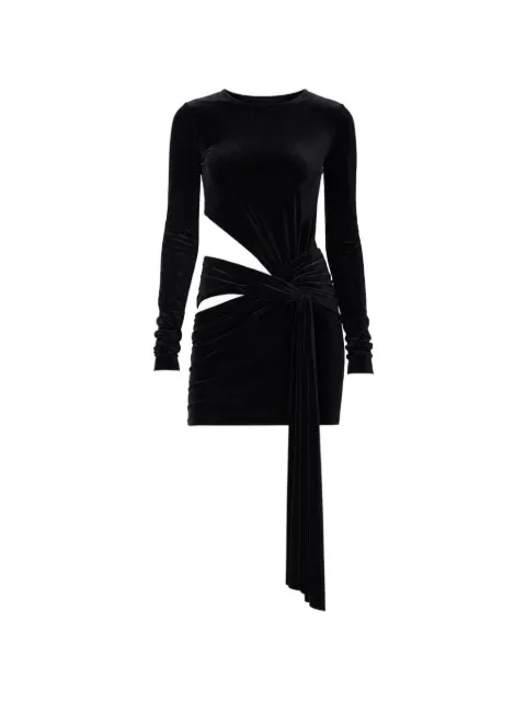 Amazuìn Anouk cut-out draped mini dress