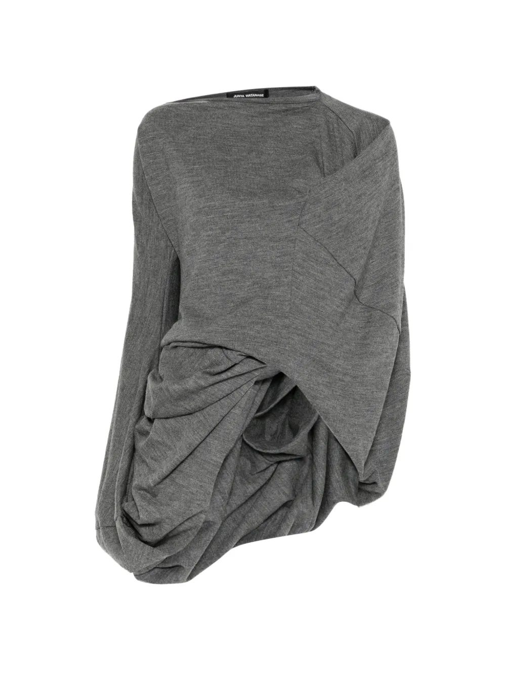 Junya Watanabe Maglione asimmetrico - Grigio