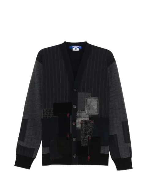 Junya Watanabe jacquarded patchwork cardigan