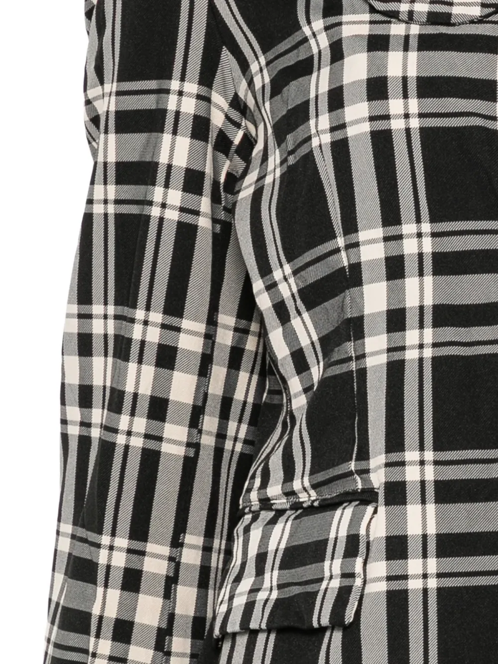 Black Comme Des Garçons Blazer met enkele rij knopen Zwart