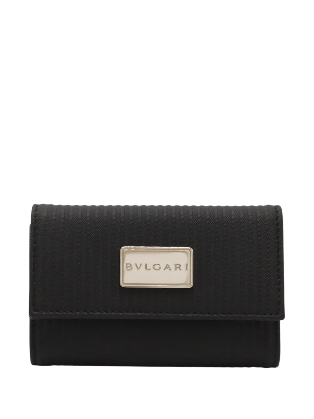 Bvlgari Pre-Owned 2000-2010 Leather key holder - Schwarz