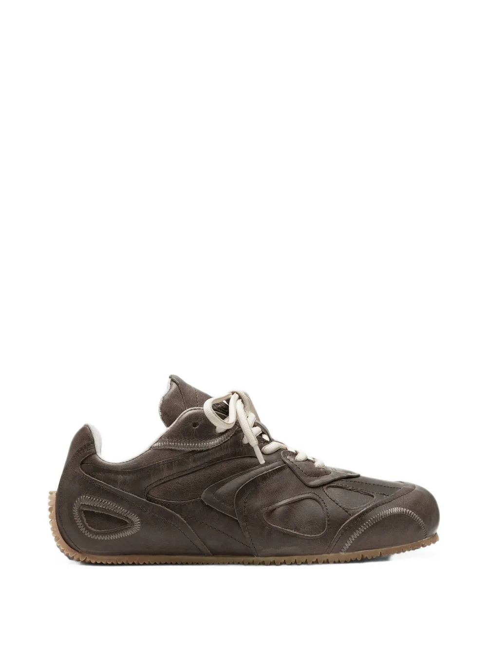 Axel Arigato Slow Runner Leather Sneakers In Brown