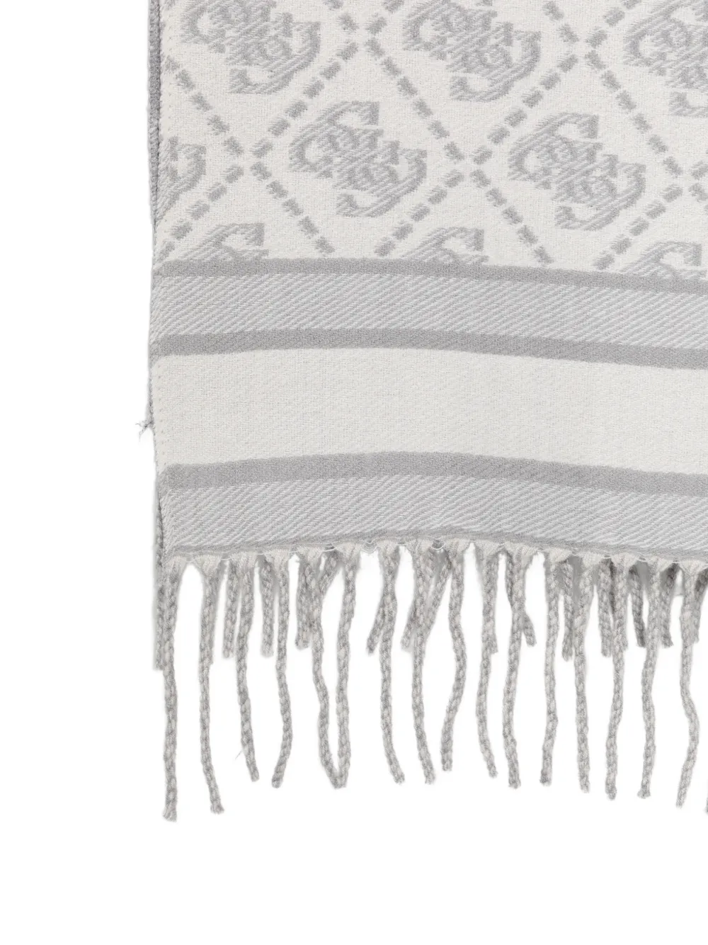 GUESS USA Sjaal met monogram-print Beige