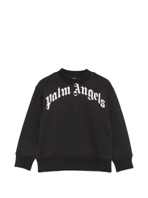 Palm Angels Kids logo-print sweatshirt