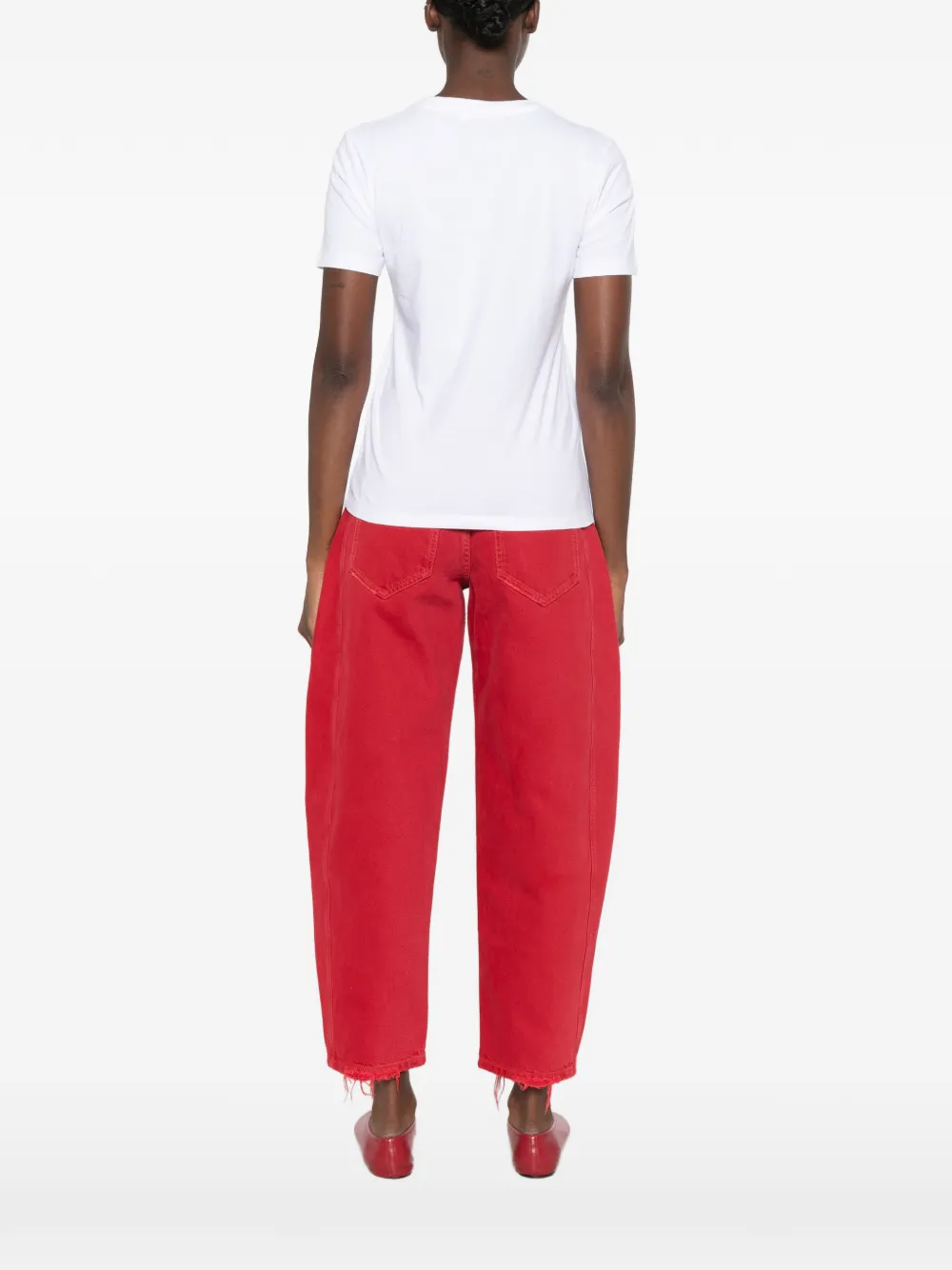 Maison Kitsuné Chillax Fox T-shirt Wit
