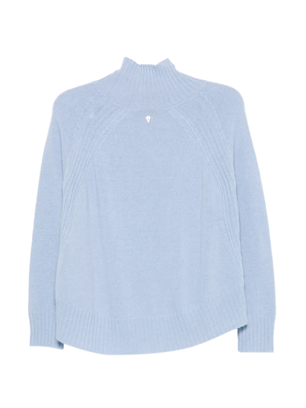 DONDUP Trui met raglan mouwen en hoge hals Blauw