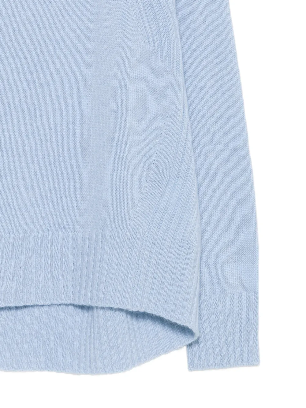 DONDUP Trui met raglan mouwen en hoge hals Blauw