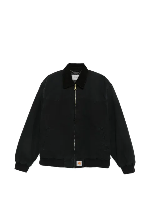 Carhartt WIP corduroy-collar zip-up jacket