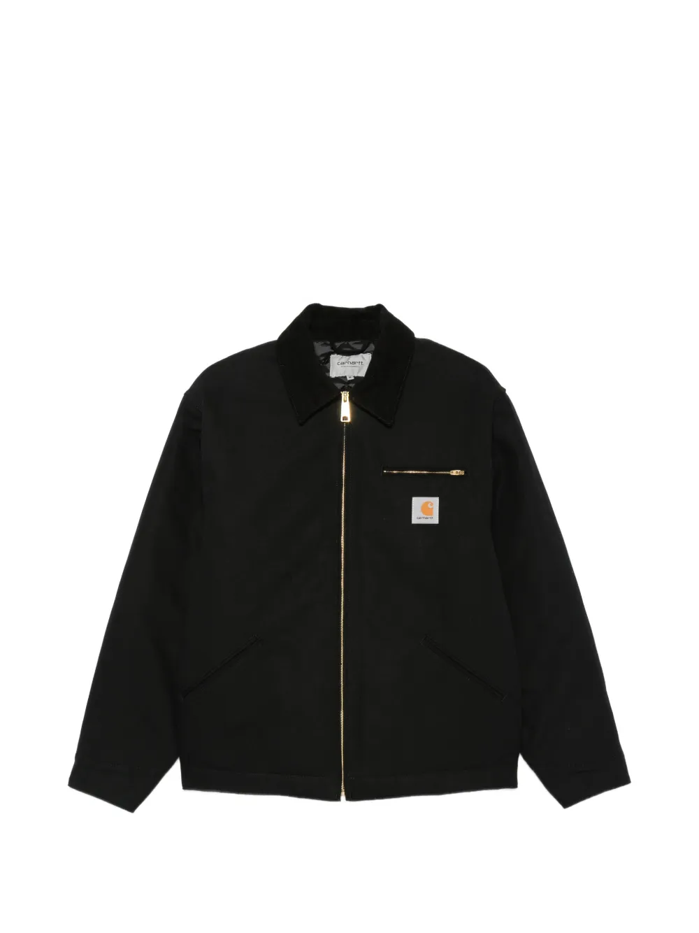 Carhartt WIP OG Detroit logo-patch zip-up shirt jacket - Nero