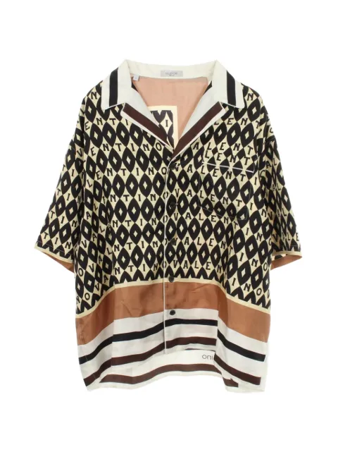 Valentino Garavani Pre-Owned 2010s patterned short-sleeve shirt