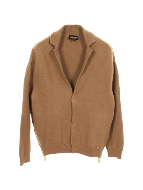 Emporio Armani Pre-Owned cárdigan con cremallera lateral 2010
