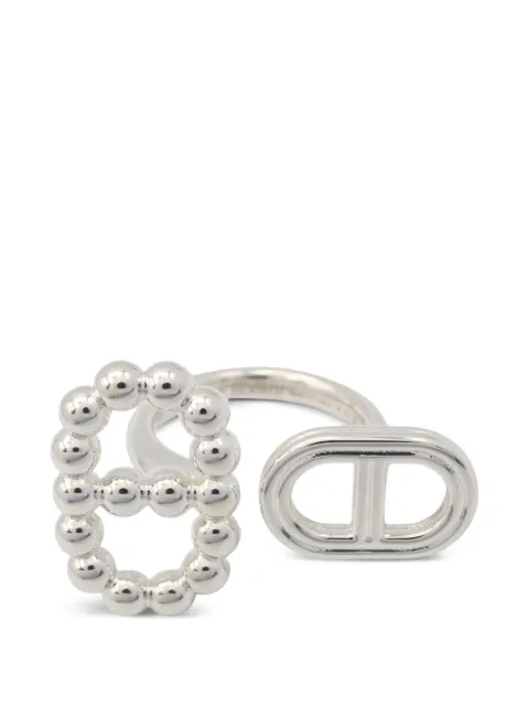 Hermès Pre-Owned 2020s Chaîne d'Ancre Alea II ring