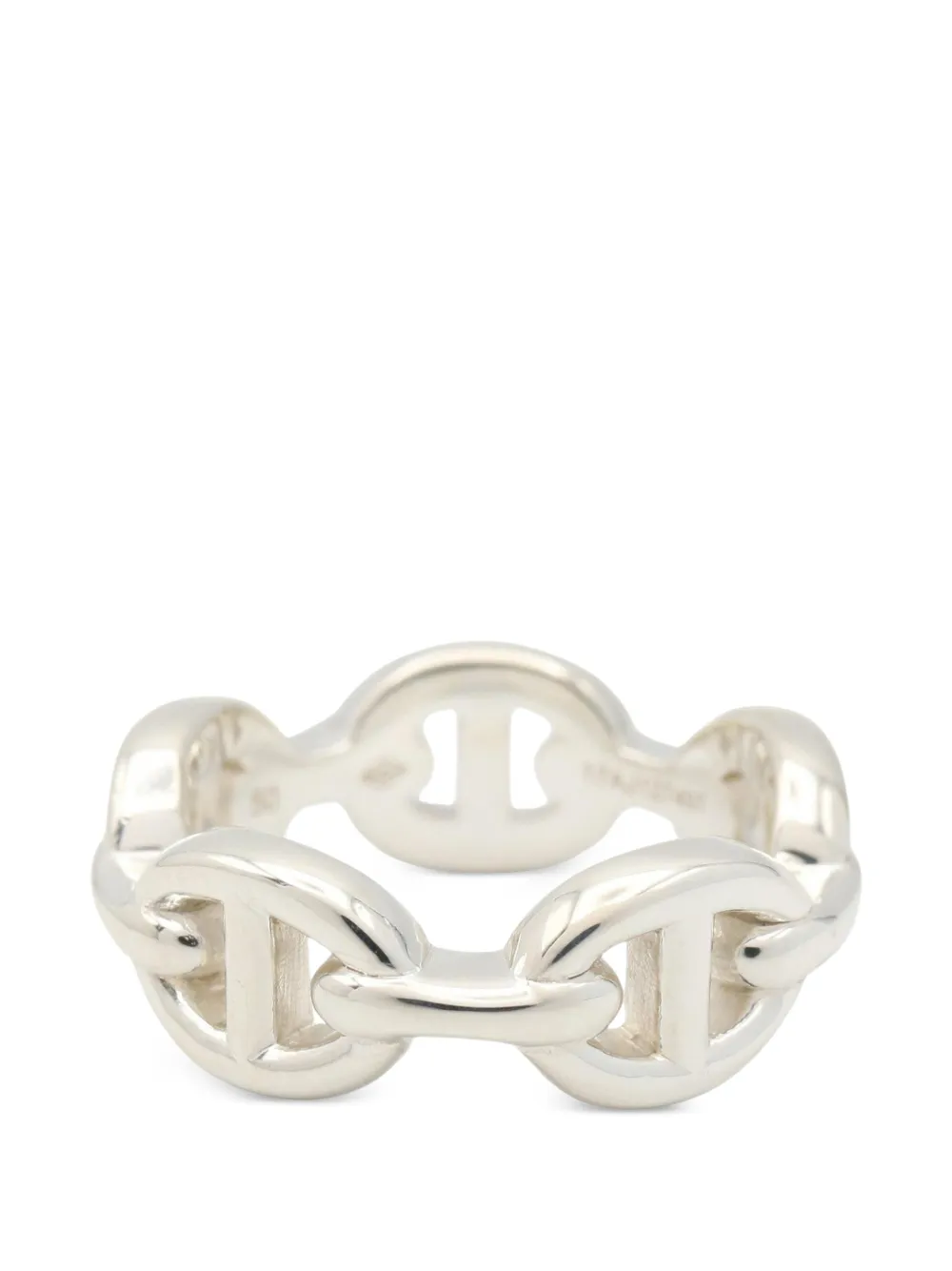 Hermès Pre-Owned 2010s Enchene PM ring - Argento