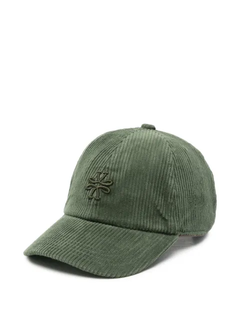 Jacob Cohën logo-embroidered corduroy baseball cap