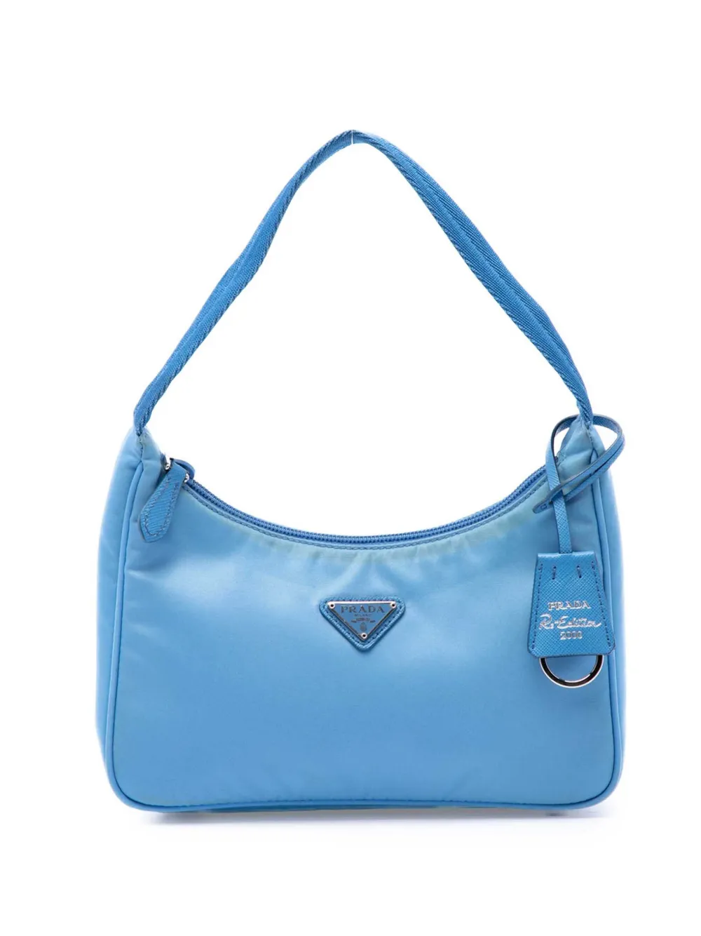Prada Pre-Owned 2000-2013 Mini Tessuto Re Edition 2000 shoulder bag - Blu