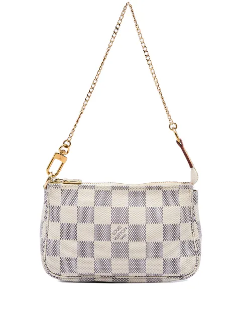 Louis Vuitton Pre-Owned 2020 Damier Azur Mini Pochette Accessoires handbag