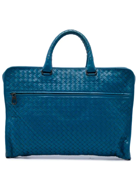 Bottega Veneta Pre-Owned Intrecciato mappe i nappa-læder fra 2012-2026