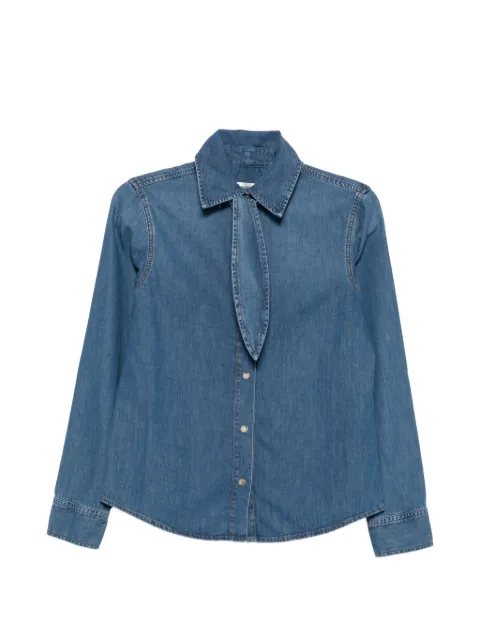 FRAME camisa vaquera Clementine con lazo