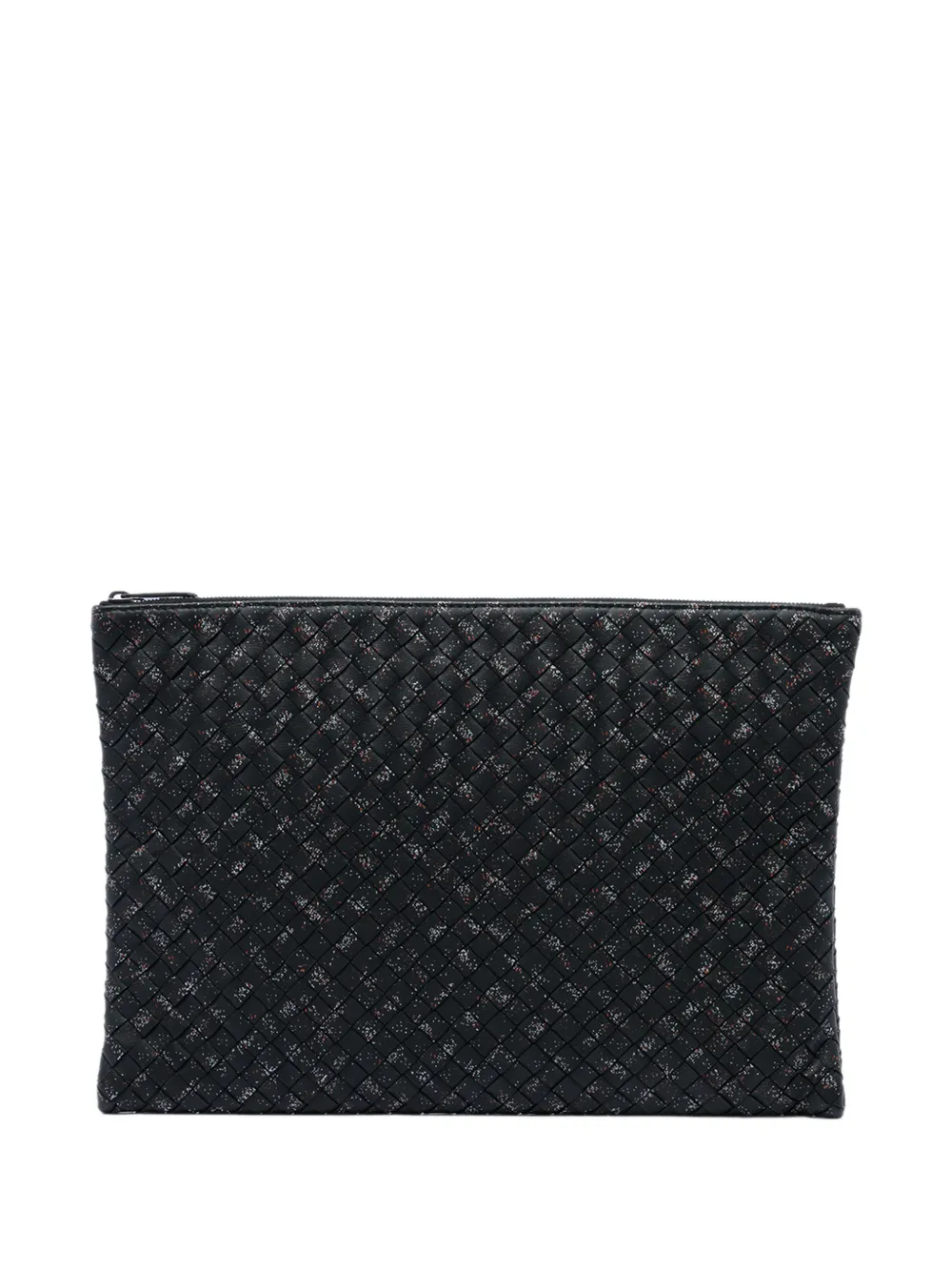 Bottega Veneta Pre-Owned 2012-2026 Nappa Intrecciato Micro Dot clutch bag - Nero