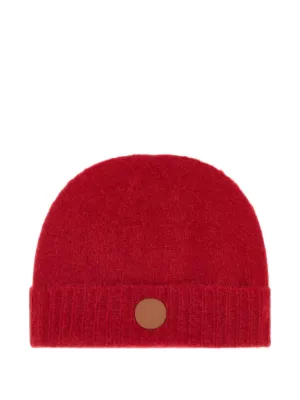 Vivienne Westwood Orb-embroidered Beanie | Red | FARFETCH