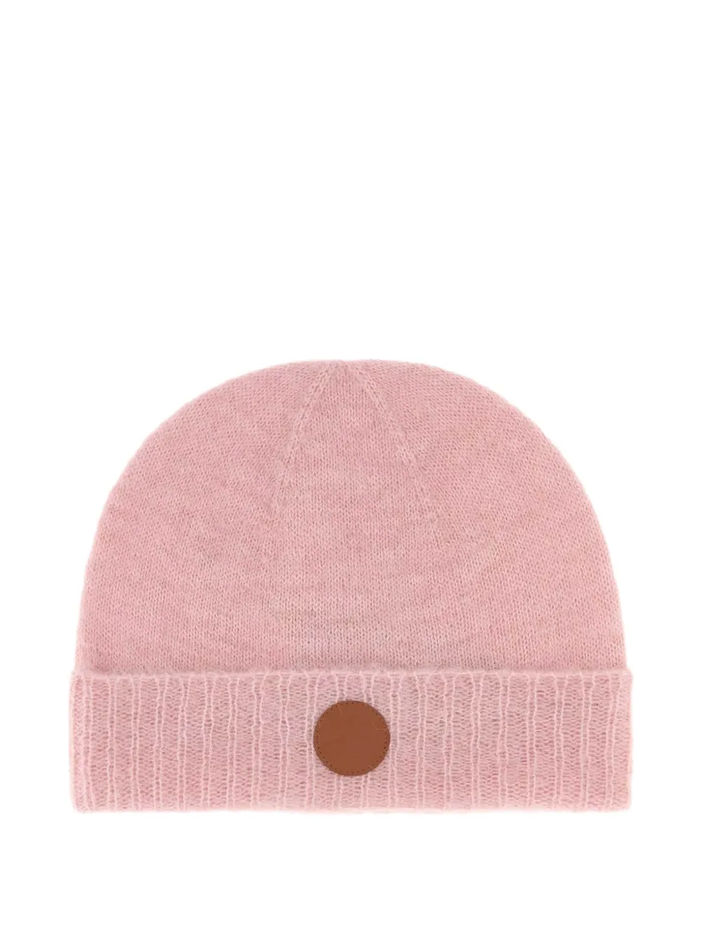 Vivienne Westwood fluffy logo-patch beanie hat · One Size