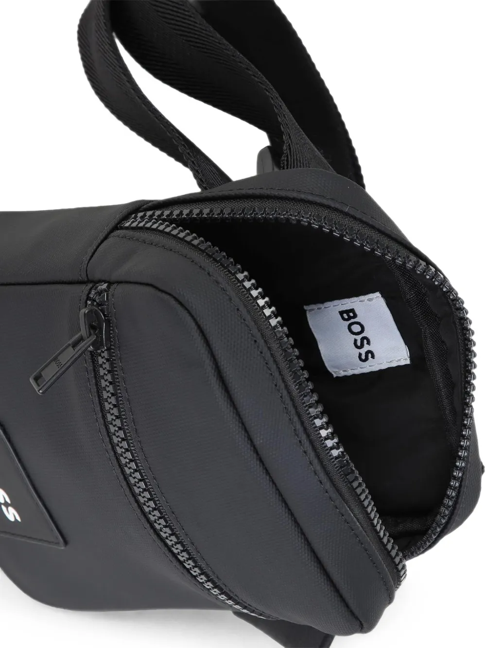 BOSS Kidswear Heuptas met logopatch Zwart
