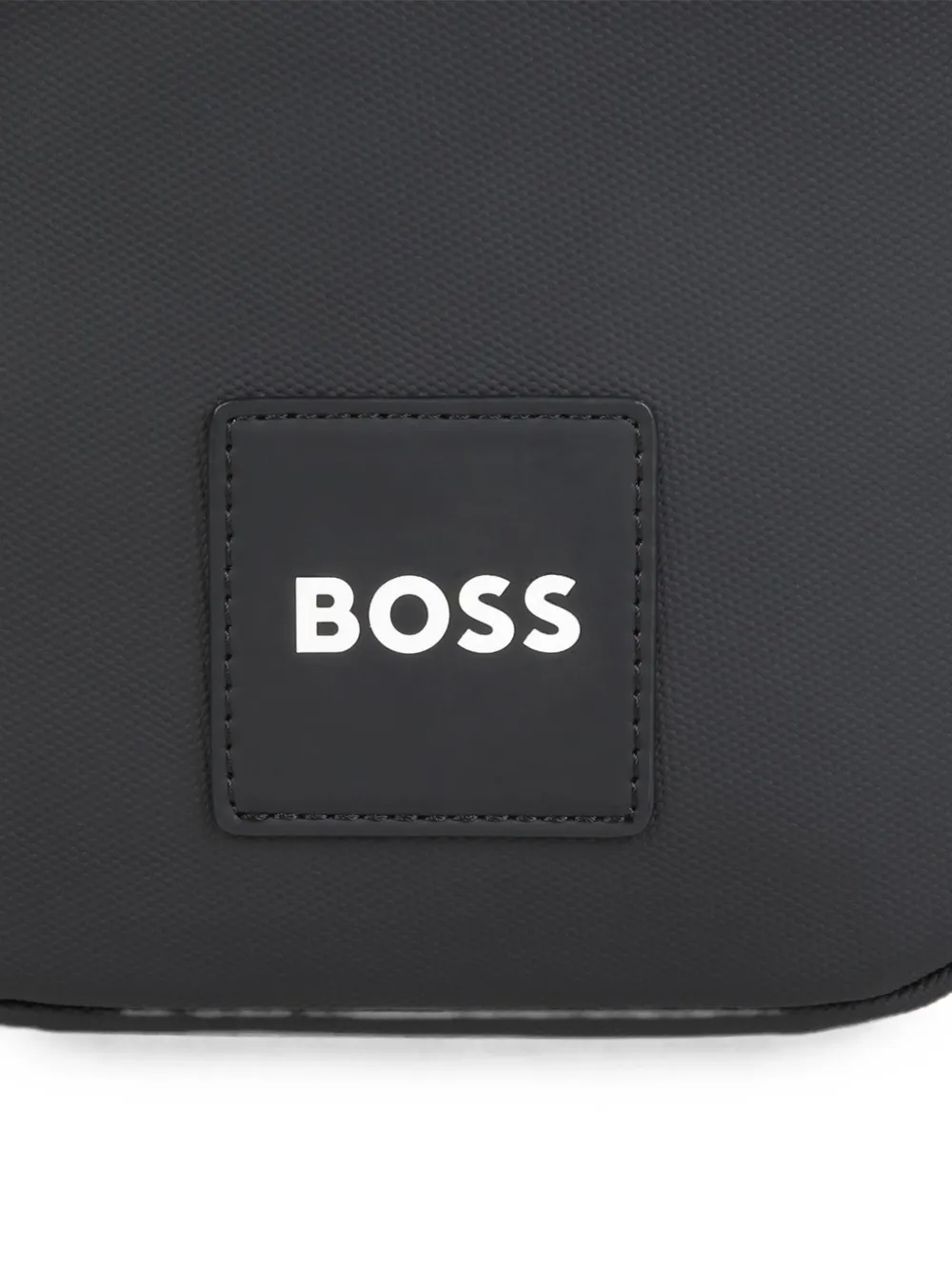 BOSS Kidswear Heuptas met logopatch Zwart