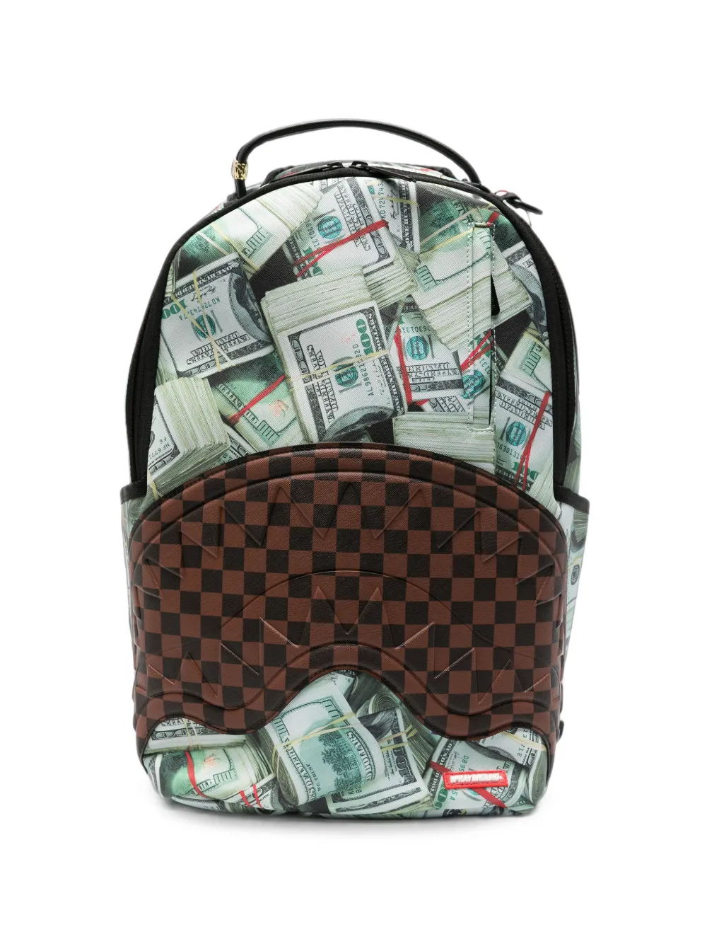 Sprayground Fully Loaded Dollar-print Backpack In Red