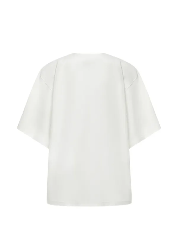 トップス HED MAYNER BIG SIZE POLO Hed Mayner Oversized logo-print T-shirt | Neutrals | FARFETCH ID