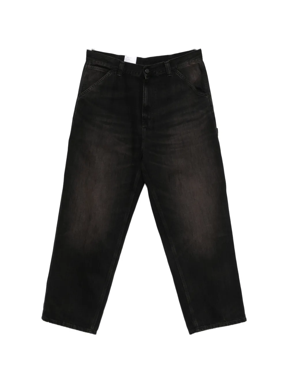 Carhartt WIP faded-effect hammer-loop jeans - Nero