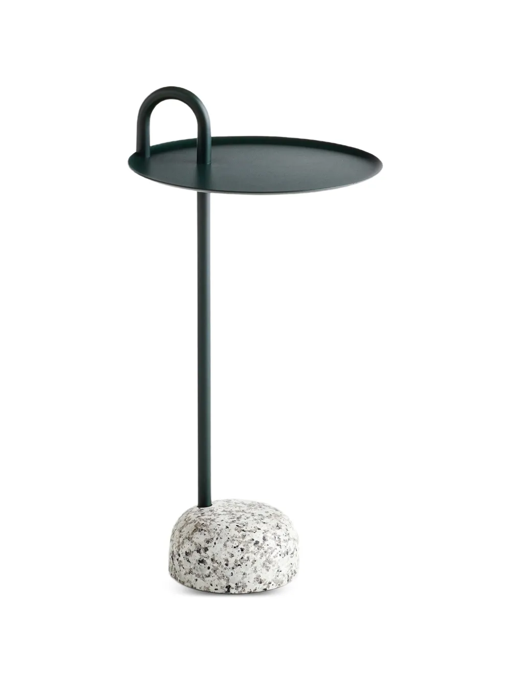 HAY Bowler powder-coated steel side table - Verde