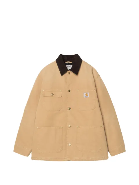 Carhartt WIP OG Chore corduroy-collar canvas jacket