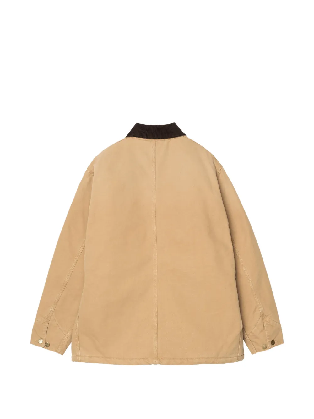 Carhartt WIP OG Chore corduroy-collar canvas jacket Beige
