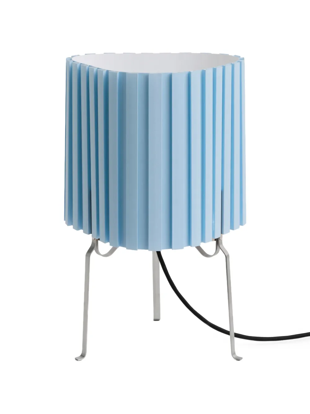 HAY Canelé pleated tripod lamp | Blue | Image 1