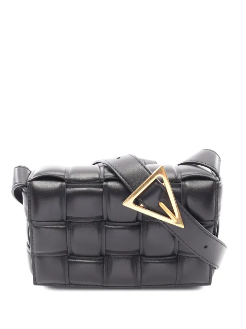 Bottega Veneta Pre-Owned 2015-2026 Nappa Intrecciato Padded Cassette crossbody bag