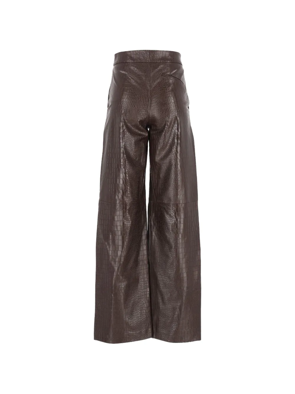 Federica Tosi High waist broek Bruin