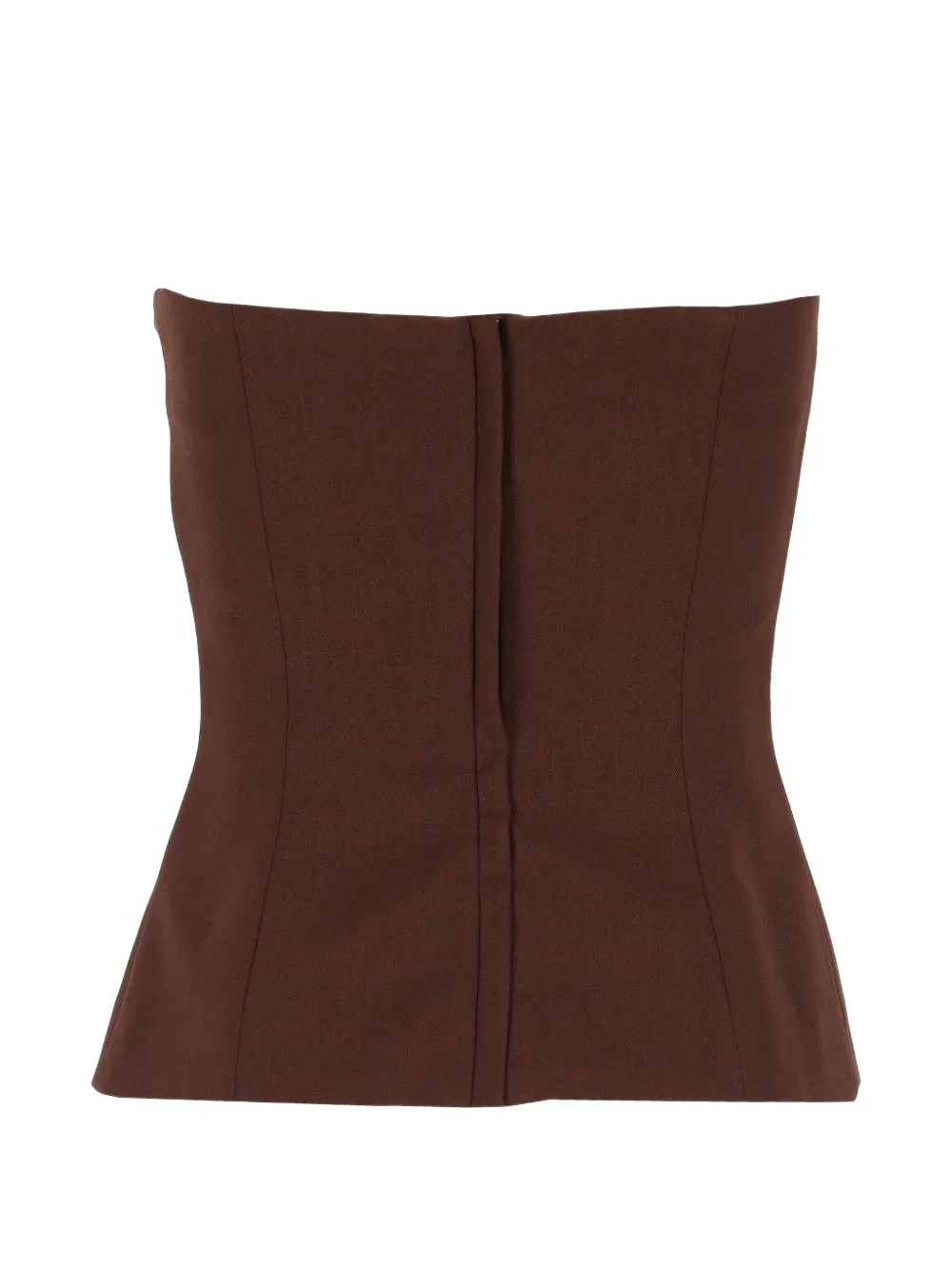 Federica Tosi Strapless top Bruin