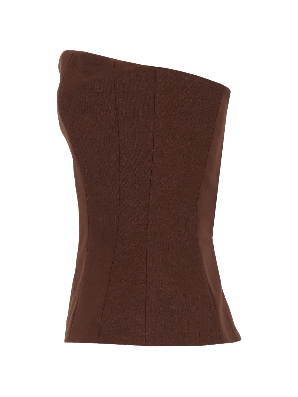 Federica Tosi Strapless top Bruin