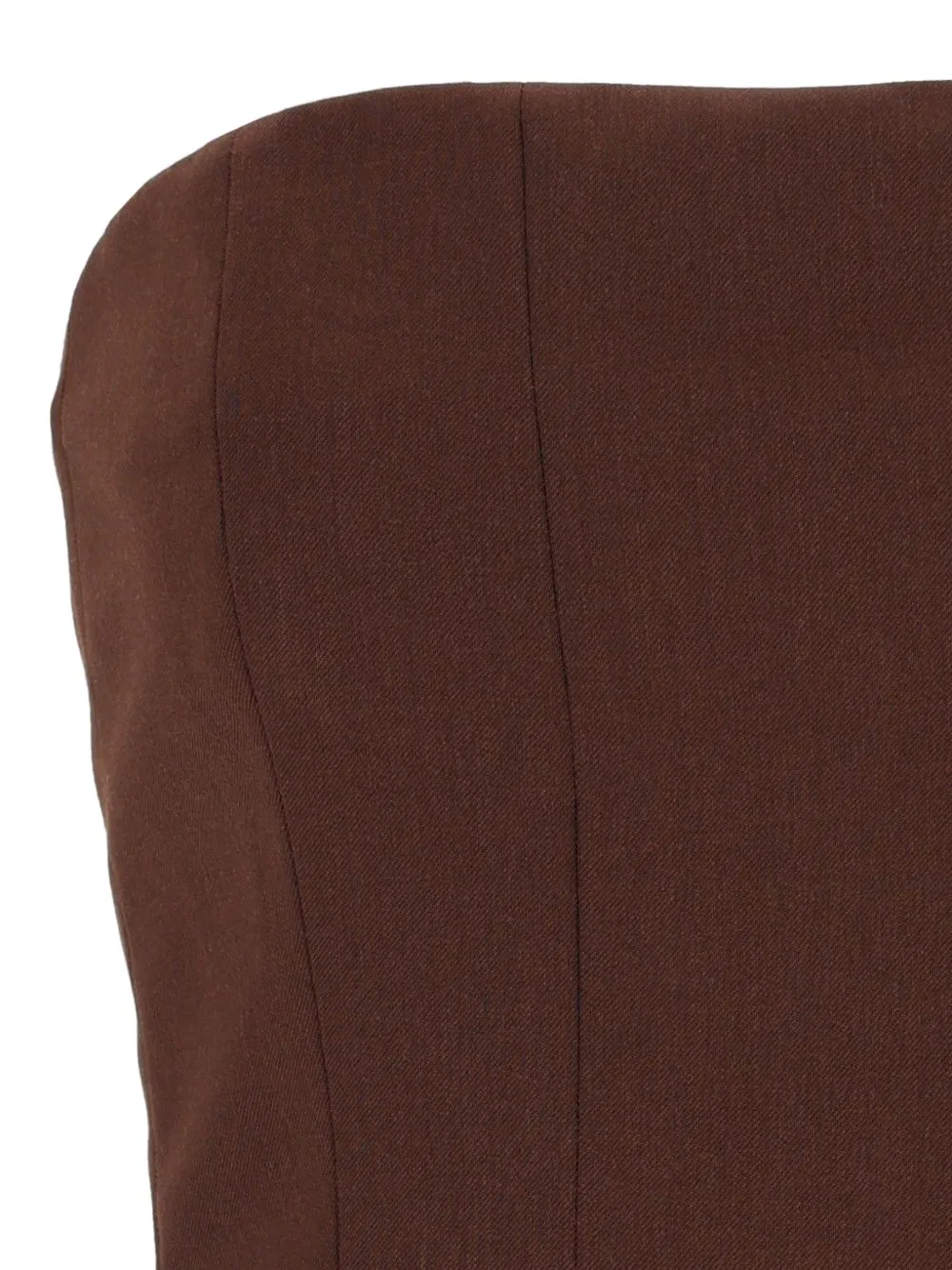 Federica Tosi Strapless top Bruin