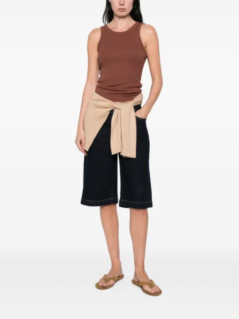 MAISON123 Rayan denim bermuda shorts