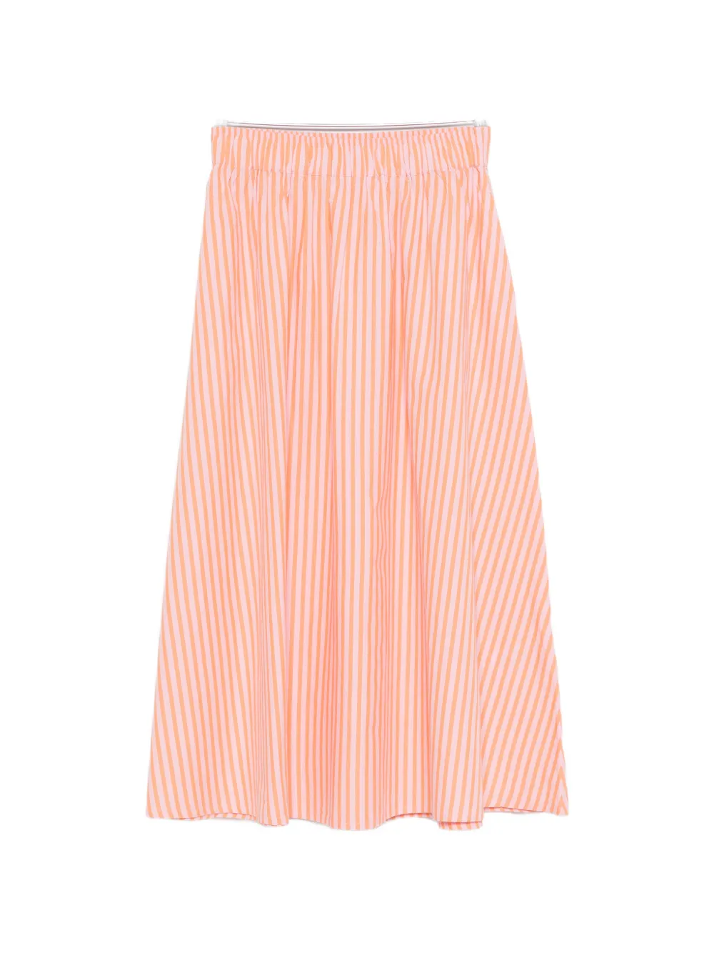 Maison123 Brune Striped Midi Skirt In Pink