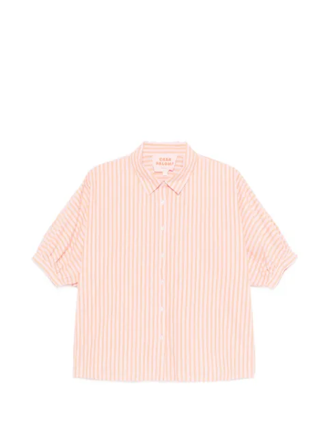MAISON123 Domenico striped short-sleeve shirt