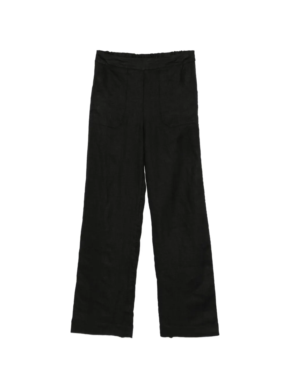 MAISON123 Terry wide-leg linen trousers