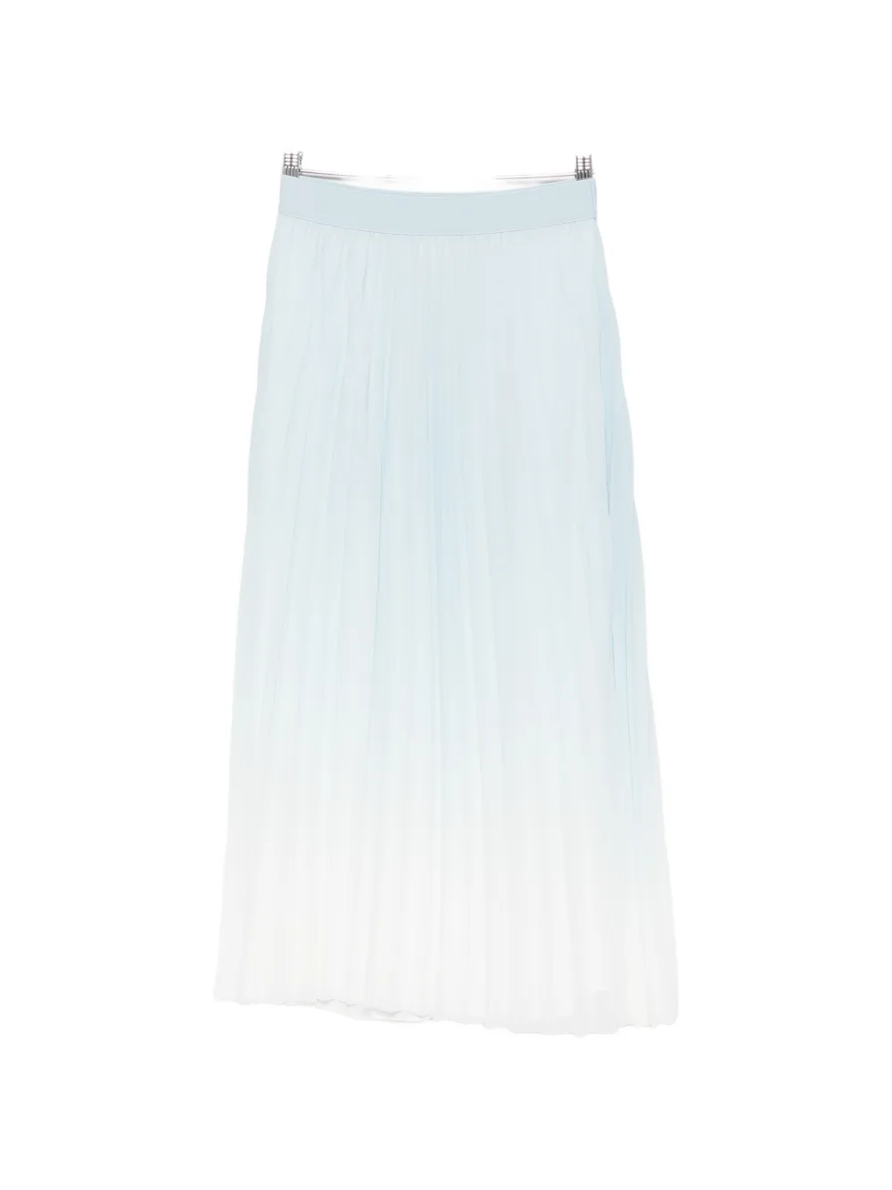 Maison123 Odessa Pleated Midi Skirt In Blue