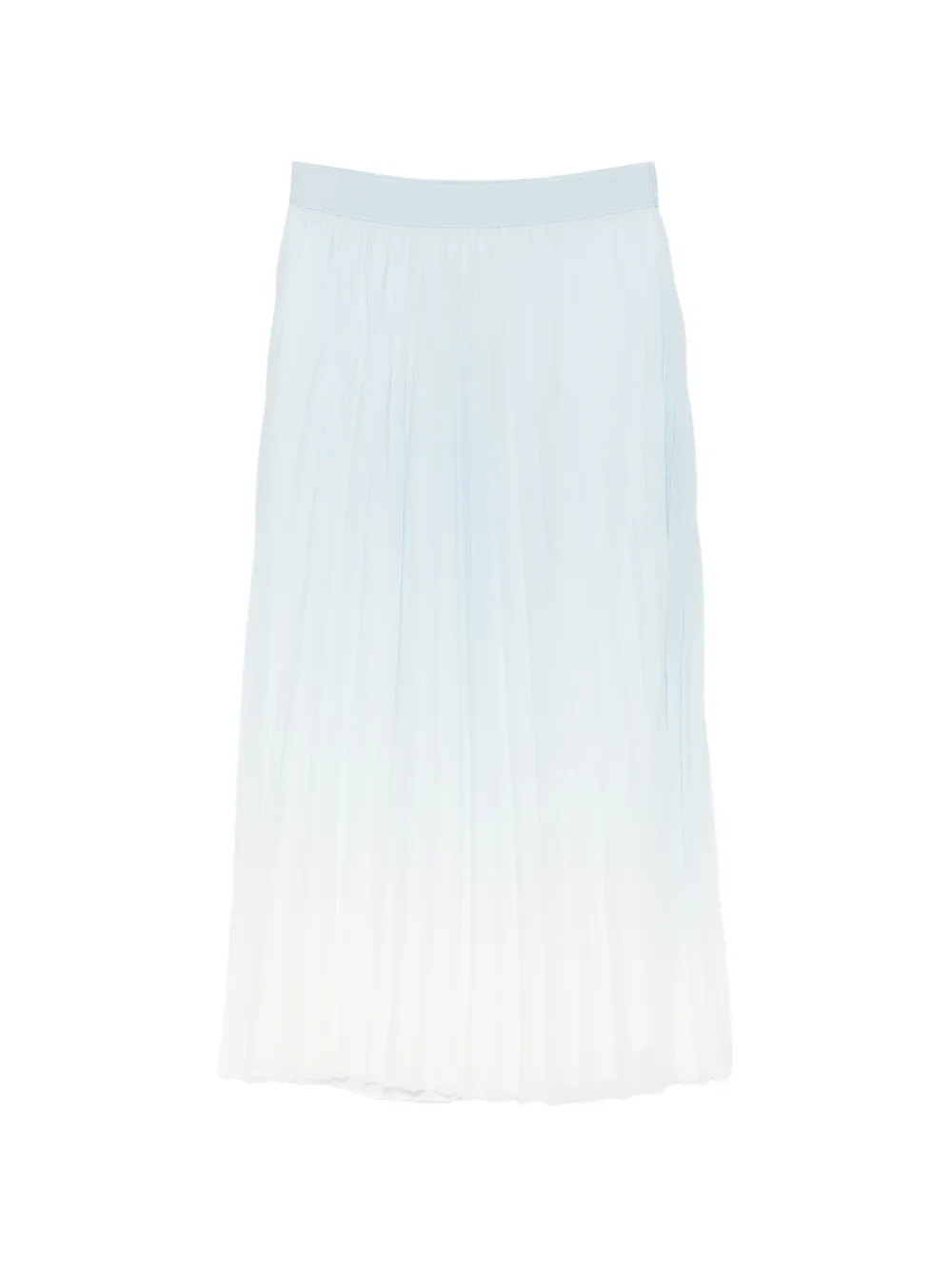 MAISON123 Odessa pleated midi skirt - Blu
