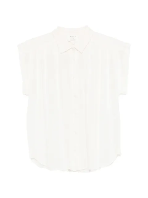 MAISON123 camisa Derry bordada sin mangas