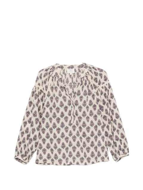 MAISON123 Danica paisley-print blouse