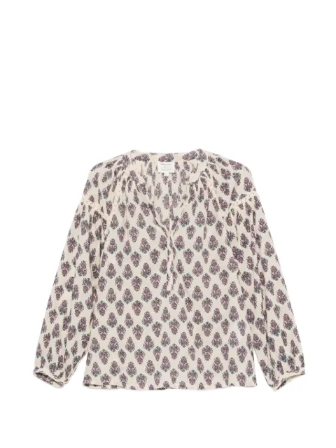 MAISON123 Danica Bluse mit Paisleymuster